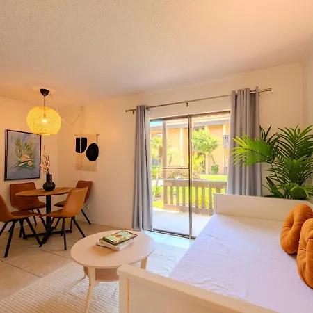 Flamingos Hideaway Stylish 1Br Coastal Escape 155 Apartment South Padre Island Exterior photo